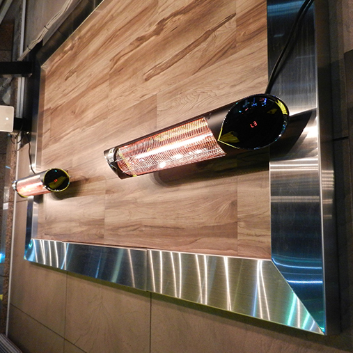 Elektrische stralingsverwarming